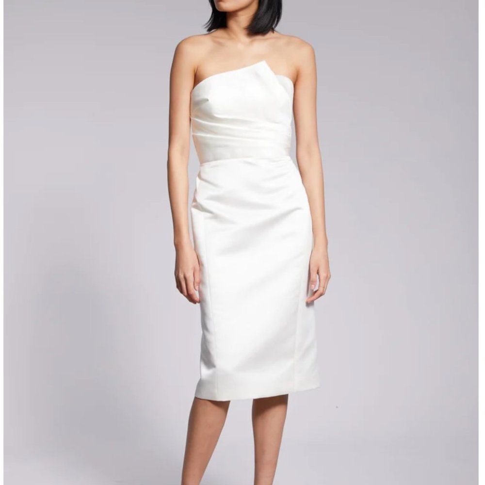 Amsale Strapless slim dress